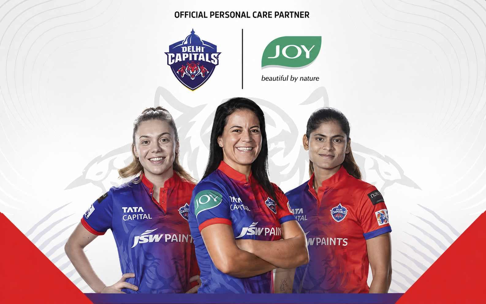 JOY Personal Care × Delhi Capitals (WPL)